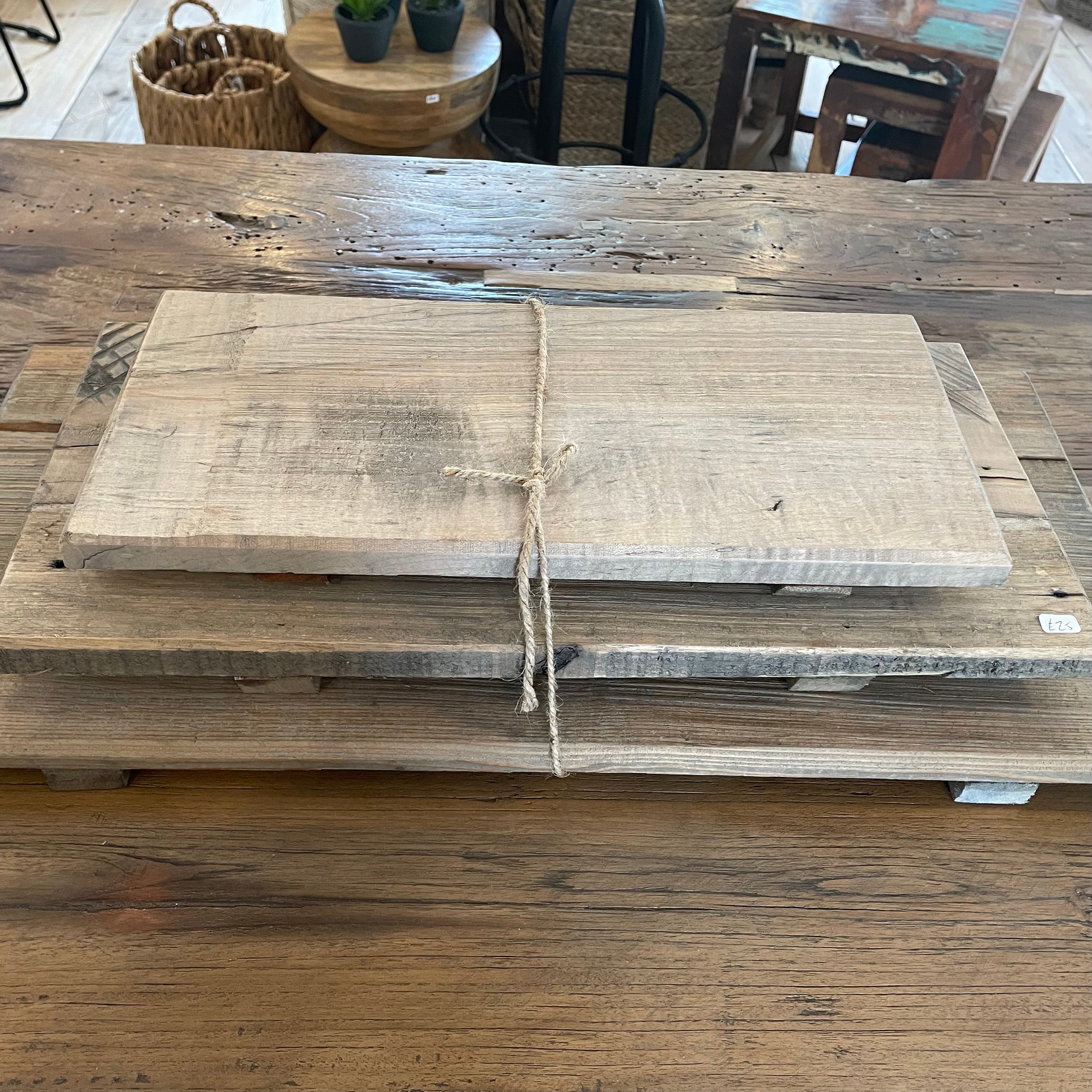 3 x Rustic Food/ Serving Boards