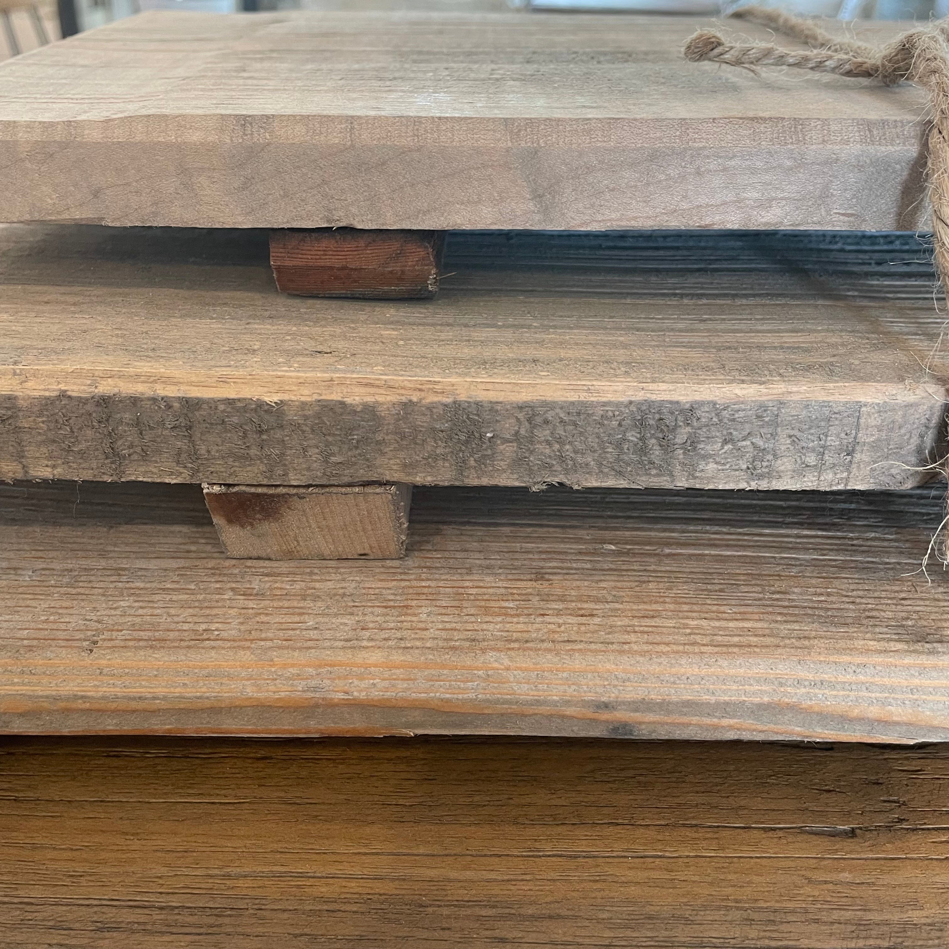 3 x Rustic Food/ Serving Boards