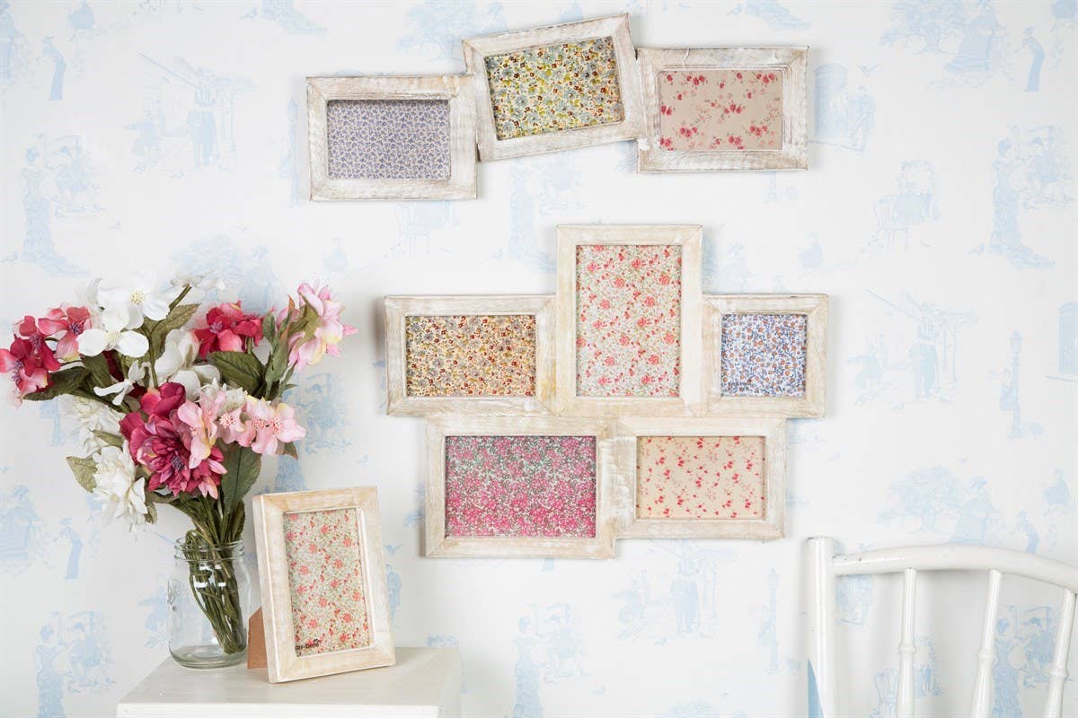 White Wood Photo Frame