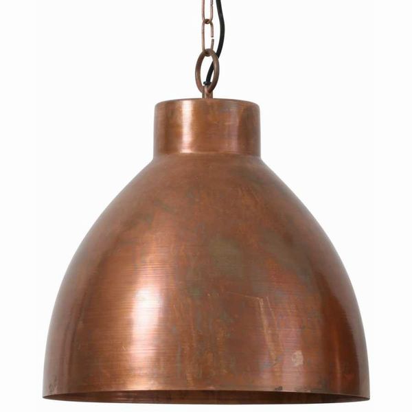 Antique Brass Agata Pendant Light