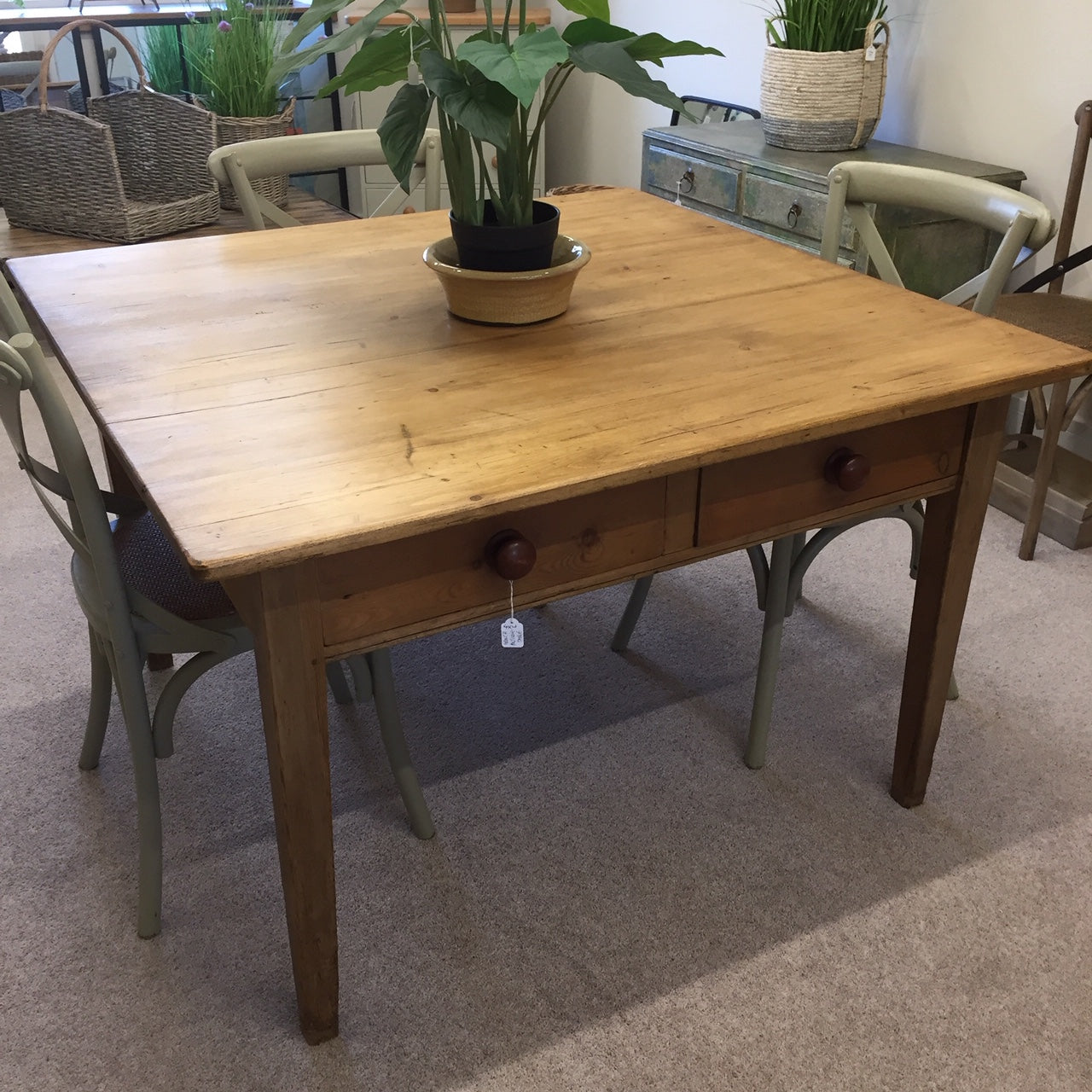 French Antique Pine Table