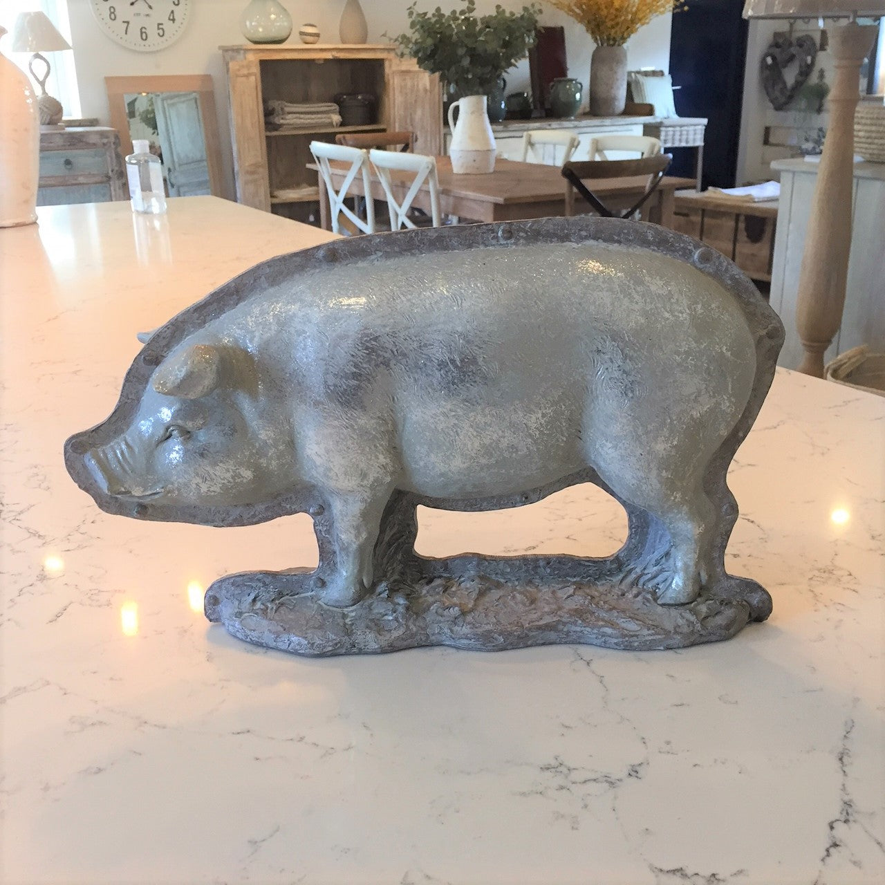 Pressed Metal Pig