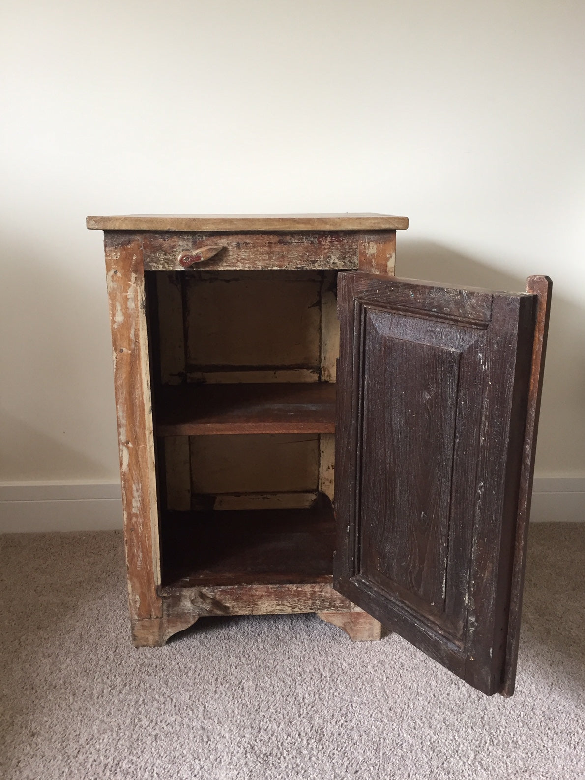 Indian Teak Cupboard/Bedside.