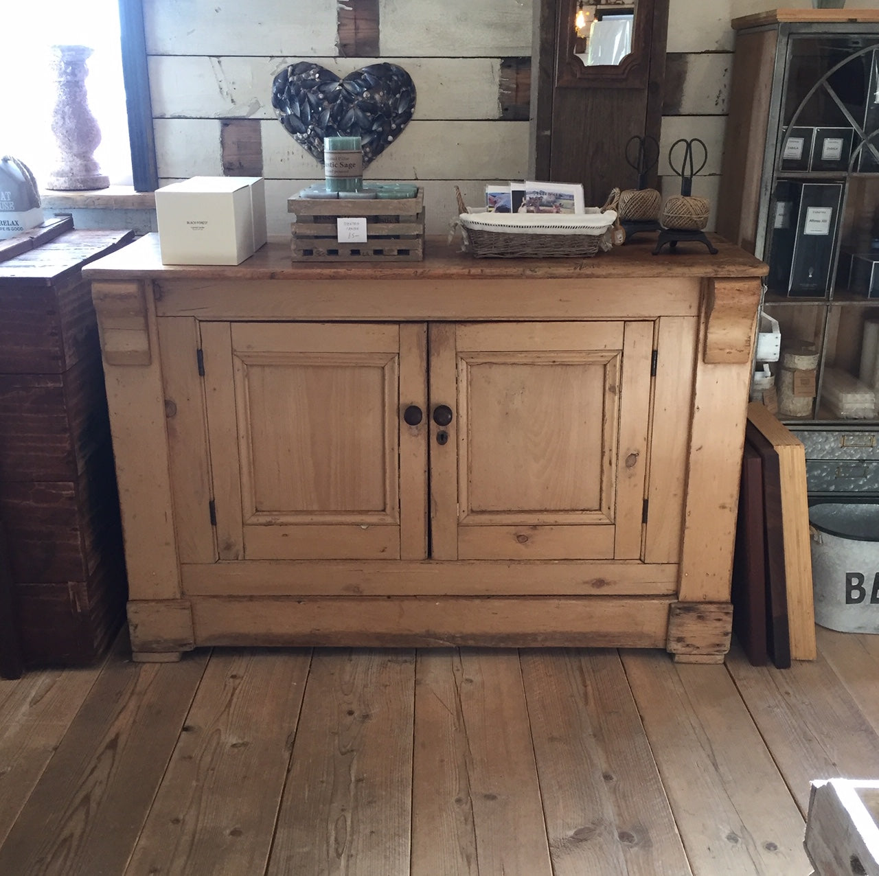 Vintage Pine Sideboard.